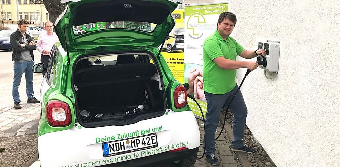 Modus Pflegeprojekt 24 f&auml;hrt jetzt elektrisch! (Foto: privat)