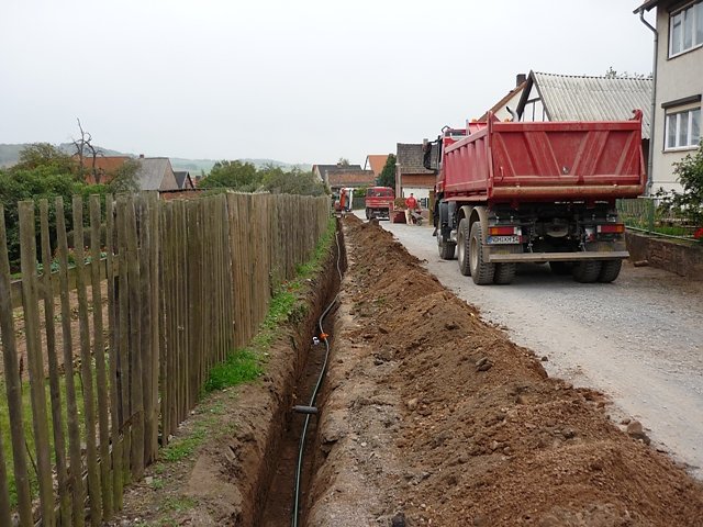 Schnell ins Netz, schnell gebuddelt (Foto: Gemeinde Werther)