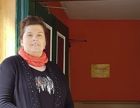 Sandra Leuckefeld leitet die S&auml;gem&uuml;hle (Foto: Cornelia Wilhelm)
