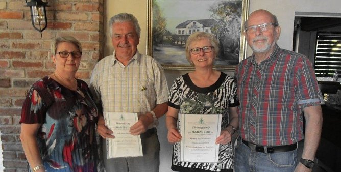 Geehrt (Foto: I. Schoolmann)