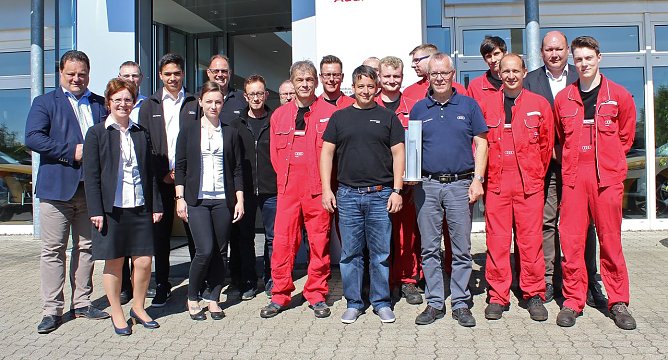 Das Team in Leinefelde (Foto: Albertsmeyer)