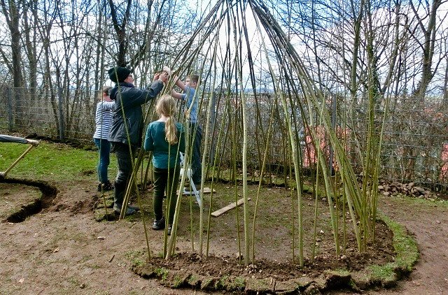 Der "Dingplatz" der Bertold-Brecht Schule (Foto: Olaf Schulze)