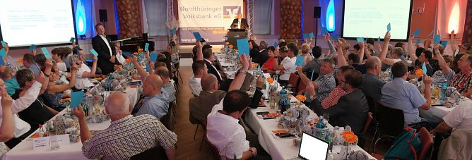 Vertreterversammlung der Nordth&uuml;ringer Volksbank (Foto: nnz)