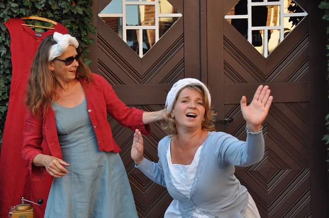 Das Erz&auml;hler-Duo Kerstin Otto und Sabine Kolbe kommen nach Bleicherode (Foto: Kreissparkasse Nordhausen)