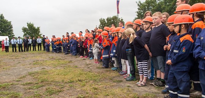 Die Kleinsten zeigten ihr K&ouml;nnen (Foto: S. Tetzel)