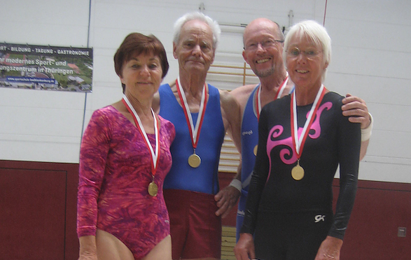 Der TSV Nordhausen war am zweiten Wettkampftag mit vier Aktiven vertreten (Foto: Ruth Hagene)