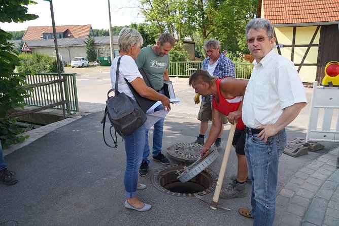 Am Donnerstagmorgen erfolgte die Bauabnahme. (Foto: Susanne Schedwill)