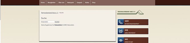 Auch diese Spur endet irgendwo... (Foto: nnz-Screenshot/Regionalverband Harz)