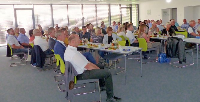 Vergangene Woche Montag setzte sich die Vortragsreihe des Nordth&uuml;ringer Unternehmerverbandes (NUV) als Plattform f&uuml;r regelm&auml;&szlig;ige Fachvortr&auml;ge fort. (Foto: Nordth&uuml;ringer Unternehmerverband)
