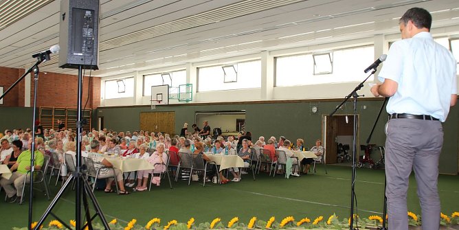 Sommerfest der Senioren (Foto: Pressestelle Stadt Nordhausen)