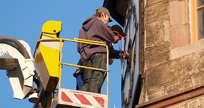 Bei der Arbeit (Foto: nnz) Bei der Arbeit (Foto: nnz)