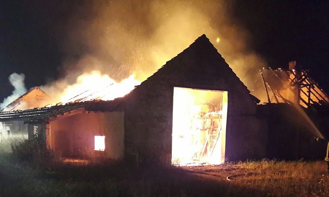 Feuer in Branderode (Foto: Thomas Evers)