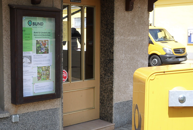 BUND Infokasten in Ilfeld (Foto: Manfred Kappler)