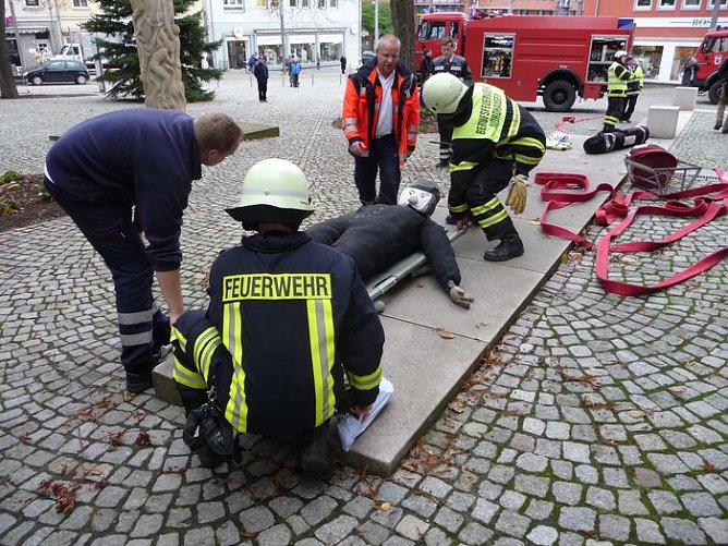 Evakuiert (Foto: nnz)