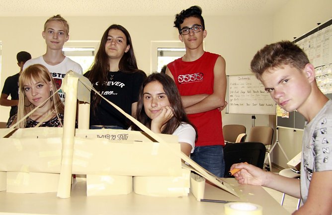 Zu Gast in der Rothleimm&uuml;hle in Nordhausen (Foto: Jugendsozialwerk)