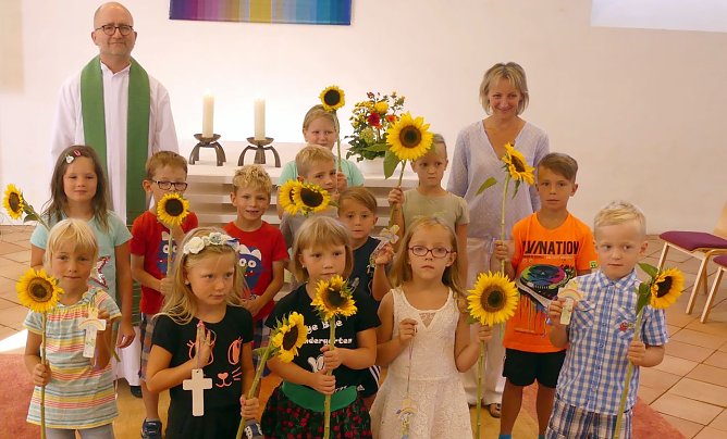 Einschulungsandacht in Niedergebra (Foto: R. Englert)