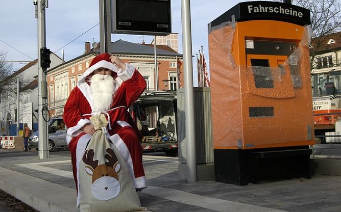 Der Weißbärtige wartet (Foto: nnz) Der Weißbärtige wartet (Foto: nnz)