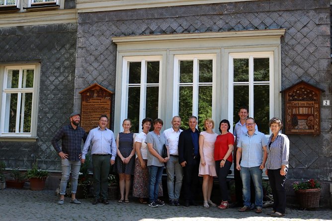 Der Marketingbeirat des Tourismusverbandes traf sich im Park Hohenrode (Foto: Christian Schelauske) Der Marketingbeirat des Tourismusverbandes traf sich im Park Hohenrode (Foto: Christian Schelauske)