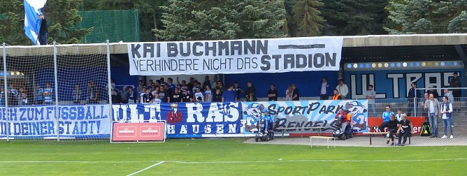Protest der Fans geht weiter (Foto: nnz)