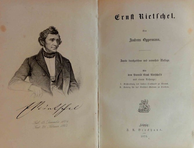 Ernst Rietschel - Jugenderinnerungen (Foto: Heidelore Kneffel)