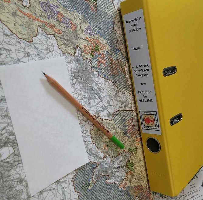 Regionalplan liegt aus (Foto: Bettina Ehrhardt)