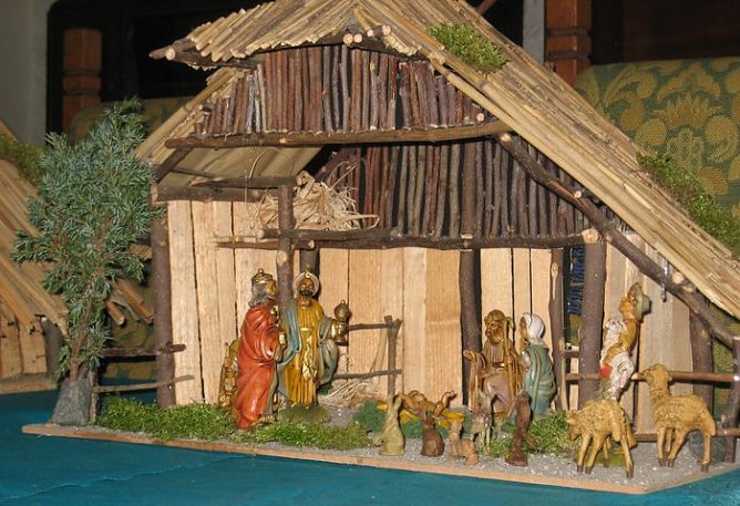 Krippen in Heringen (Foto: privat)