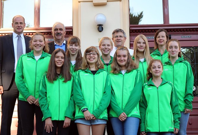 Humboldt-Schwimmer im Bundesfinale (Foto: J. Piper)