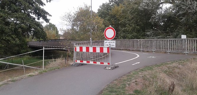 Auch noch gesperrt (Foto: Bodo Schwarzberg)