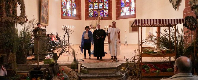Erntedankgottesdienst der Lebenshilfe (Foto: Angelo Glashagel)