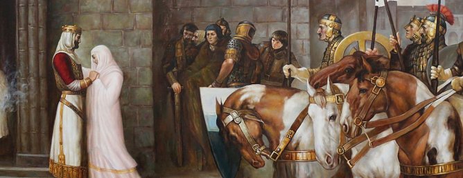 1050 Jahre tot und immer noch verehrt - eine neue Ausstellung befasst sich jetzt mit dem Leben und Wirken der K&ouml;nigin Mathilde (Foto: Angelo Glashagel)