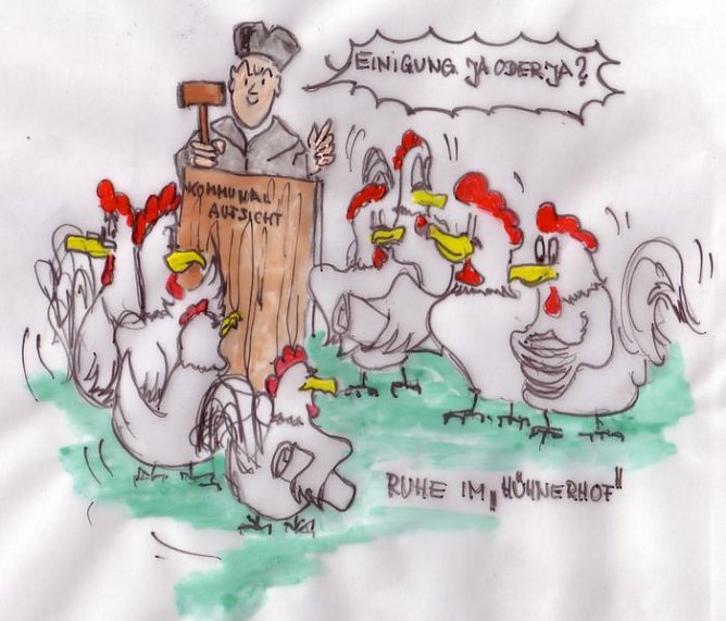 Einigung (Foto: M. Höfer) Einigung (Foto: M. Höfer)