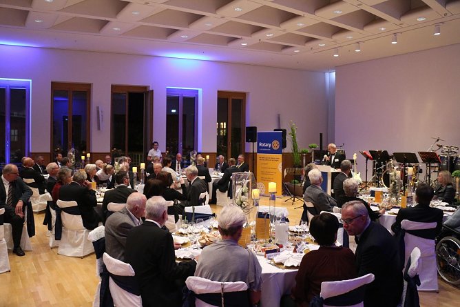 Jubil&auml;umsfeier der Rotarier im Ratssaal (Foto: Angelo Glashagel)