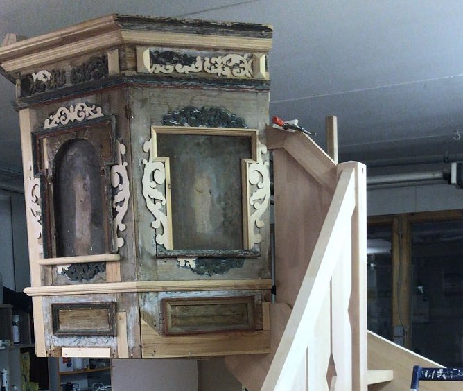 Kanzel (Foto: R. Englert)