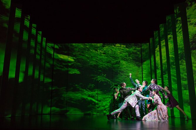 Das Ballett TN LOS! in Ein Sommernachtstraum (Foto: Andras Dobi)