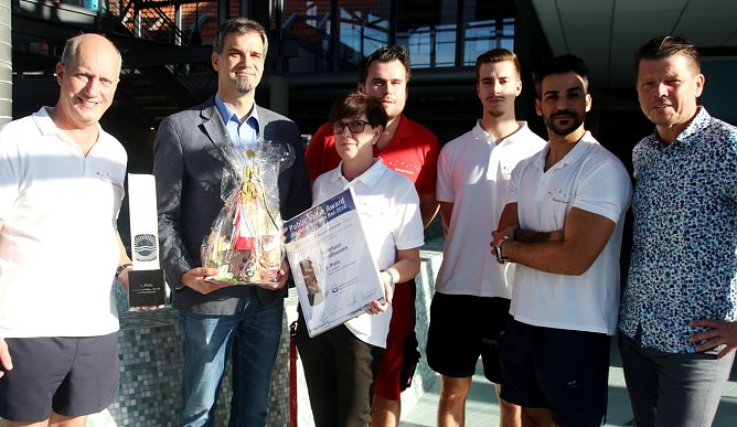 Gratulation an Badehaus-Team (Foto: Pressestelle Stadt Nordhausen)