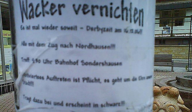 Aufgeschnappt in der "Vorstadt" (Foto: mt)