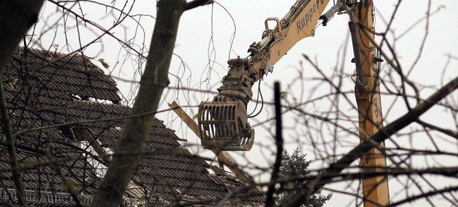 Der Abriss hat begonnen (Foto: nnz)