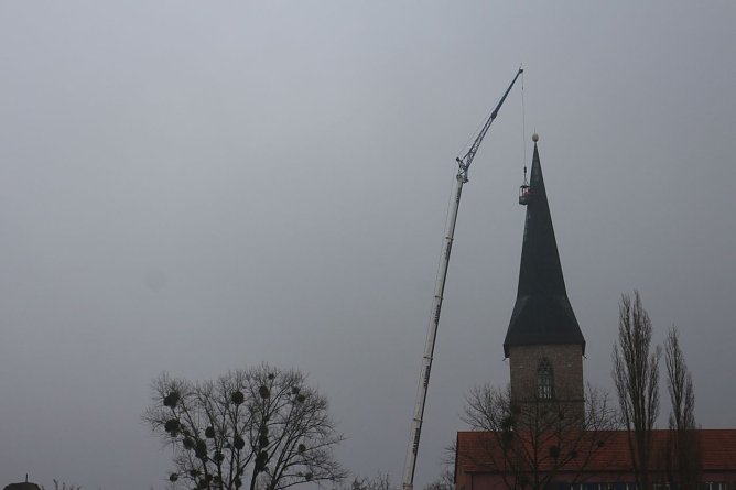 Kran am Petriturm (Foto: Angelo Glashagel)