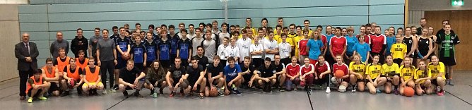 Kreisfinale Jugend trainiert f&uuml;r Olympia im Basketball (Foto: Christian Heim)