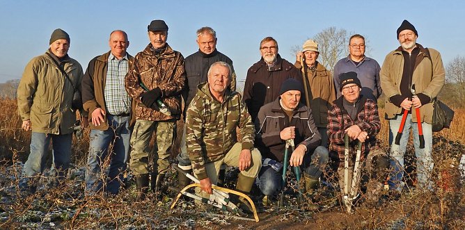 Angepackt (Foto: Herbert Buchholz)