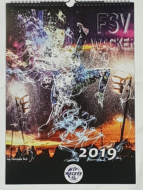 Wacker Kalender 2019 (Foto: FSV Wacker '90 Nordhausen)