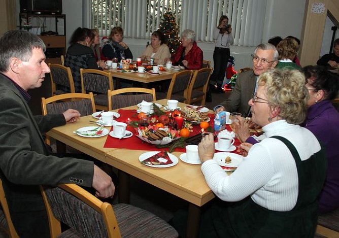 Weihnachtliches in der VHS (Foto: J. Piper)