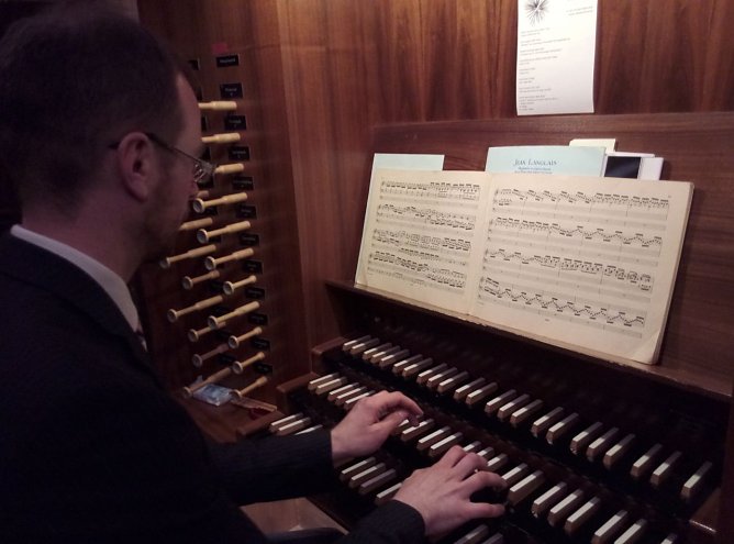 Orgelfeuerwerk in St. Blasii (Foto: Regina Englert)