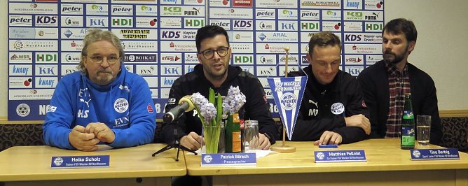 Von links: Scholz, B&ouml;rsch, Pe&szlig;olat und Berbig (Foto: nnz)