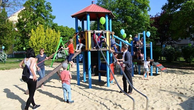 Spielplatz in Bleicherode (Foto: WBG)