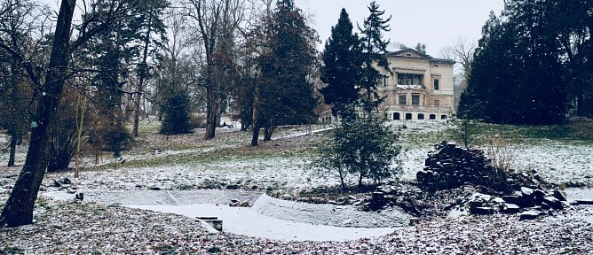 Die Teiche im Park Hohenrode sollen wieder Wasser f&uuml;hren (Foto: Angelo Glashagel)
