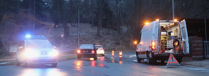 Rohrbruch im Gehege (Foto: Angelo Glashagel) Rohrbruch im Gehege (Foto: Angelo Glashagel)