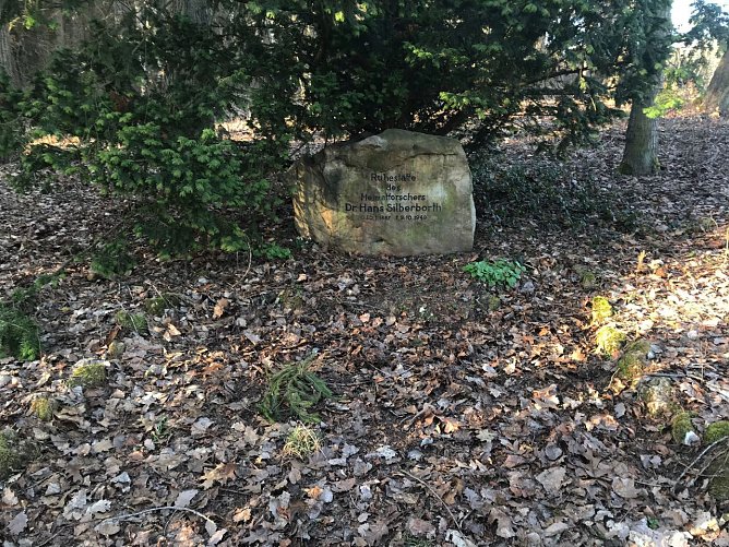 Dr. Silberborths Grabstätte (Foto: Vincent Eisfeld) Dr. Silberborths Grabstätte (Foto: Vincent Eisfeld)