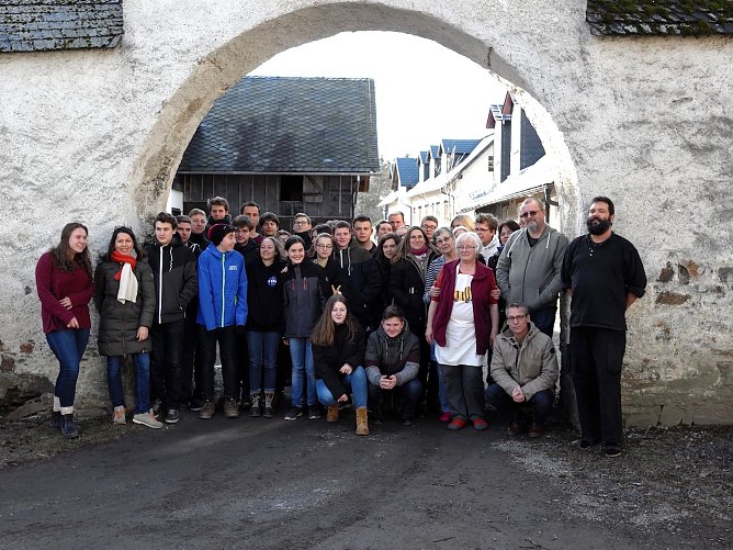 Vorbereitungen f&uuml;r das Handwerkercamp des KILA in Hoheneiche (Foto: Frank Tuschy)