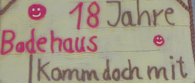 Geburtstagstorte (Foto: Badehaus Nordhausen)